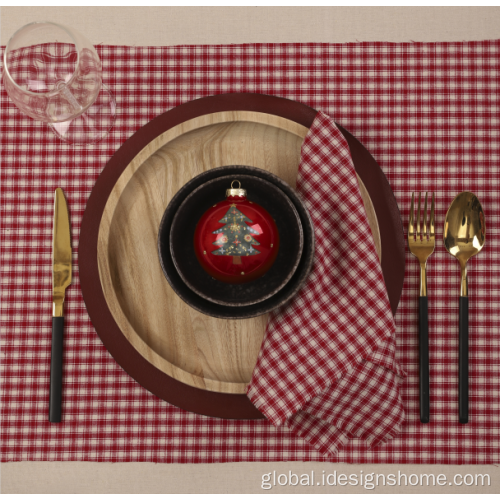 Tablecloth With Exquisite Design Rectangle Christmas Tablecloth for Holiday Kitchen Dinning Supplier